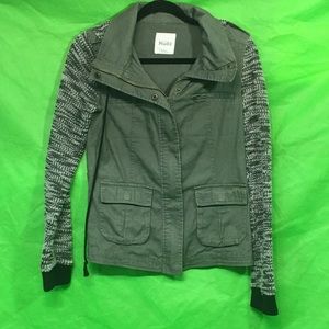 Juniors’ Mudd Green Jacket Size S